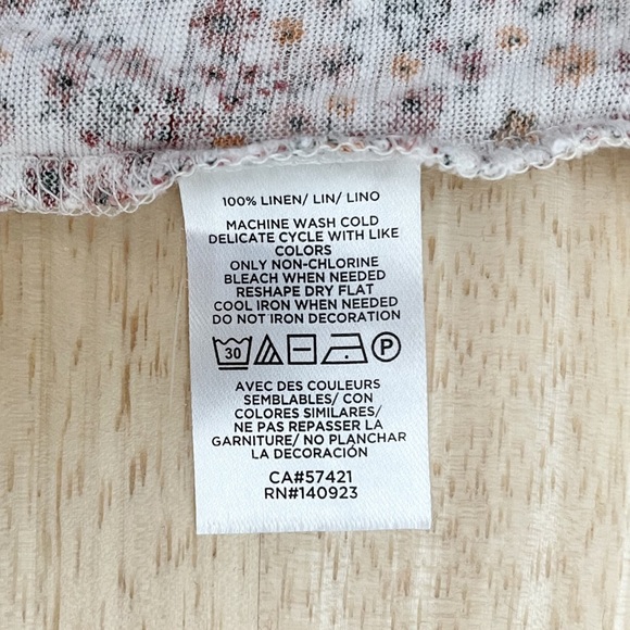 ANN TAYLOR LOFT Linen Shirt XS - Picture 4 of 5